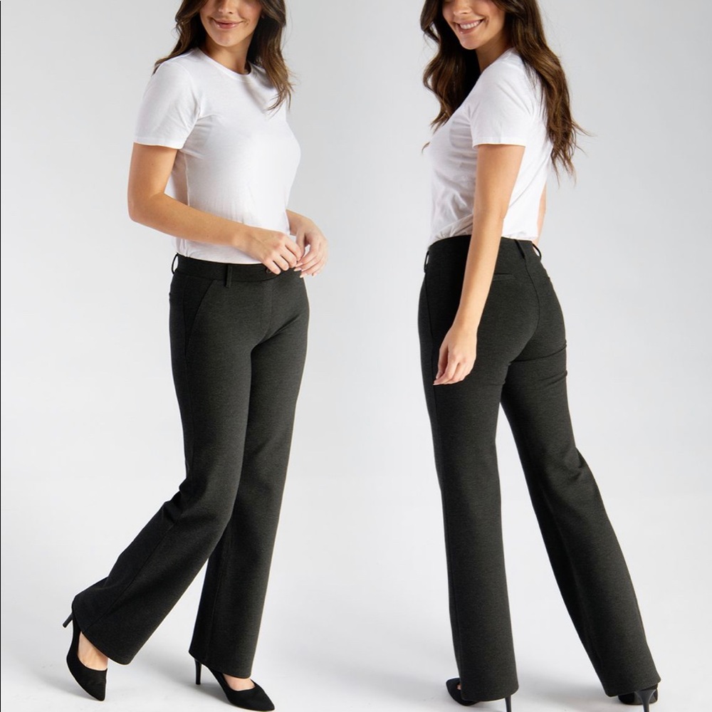 Betabrand Black dress yoga pants sz- sm (long) - Picture 1 of 5